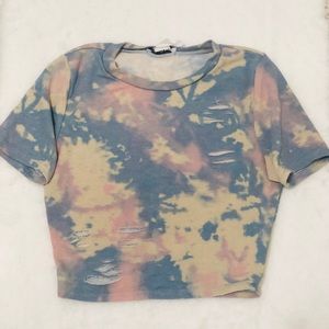 Tie die fashion nova set